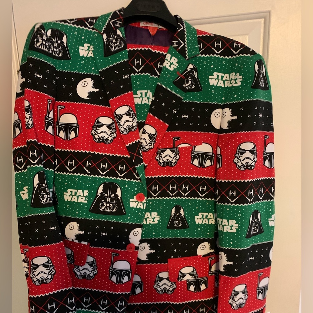 May the Fourth be with You! Here is a classic Star Wars suit for the enthusiast!